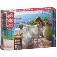 Пазли CherryPazzi Красуня та синє море, 2000 елементів, 70x100 см