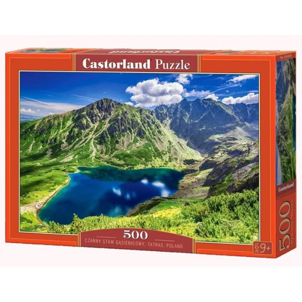 Пазл Castorland "Чорний Став Гонсєніцови (озеро) у Татрах, Польща" 500 елементів, 47x33см B-54053