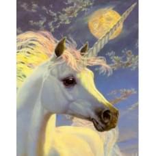 Алмазна мозаїка на підрамнику "Єдиноріг" Josef Otten 40х50см, у картонній упаковці, 71318_BGLE