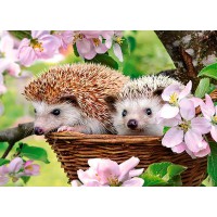 Пазли Castorland Їжачки, 120 елементів, 32x23 см, B-13319