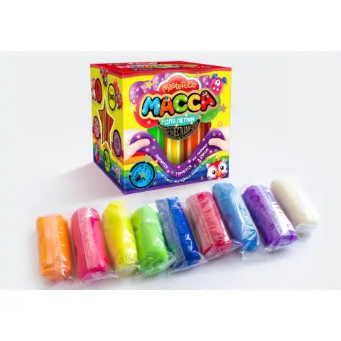 Тісто для ліплення Master Do з блискітками, MMD-01-01, Danko Toys