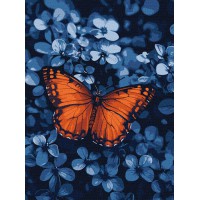 Набір для розпису по номерах Світло серед темряви, Ideyka, 30x40 см, КНО6733