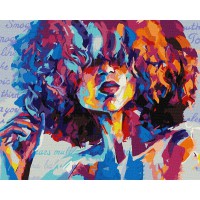 Набір для розпису по номерах Яскравий образ, 40x50 см, КНО4845