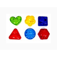 Набір пасочок Б, 6 пасочок, 8.5x8.5 см, КВ