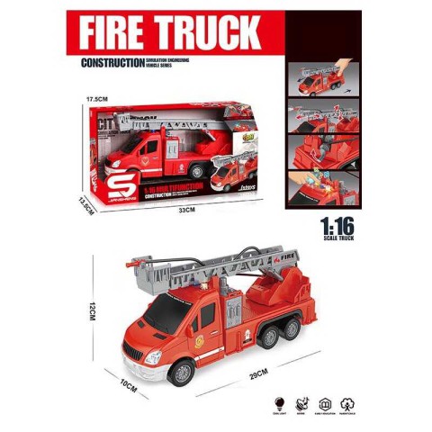 Пожежна машина, 27 см, вода, звук (В асортименті)