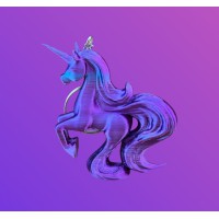 3D Іграшка Єдиноріг, 8 см, брелок