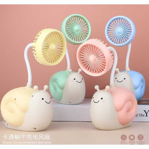 Вентилятор Ракушка CS286A акумулятор, USB