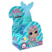 Слайм Lovin LOL Surprise Русалка, блакитна, 250 мл, Окто, LOL80196