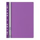 Папка-швидкозшивач із перфорацією, А4, фіолетовий, 6 шт.