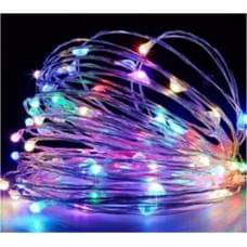 Гірлянда 20 метрів, світлодіодна, біле світло, від usb, 8 режимів, в кор. /100/