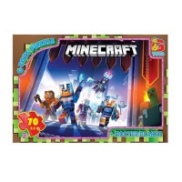 Пазли G-Toys Minecraft, 70 елементів, MC803