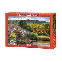 Пазли Castorland Містечко в Уельсі, 1000 елементів, 68x47 см, C-104673