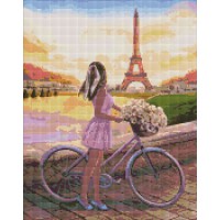 Набір з алмазною мозаїкою Романтика в Парижі AMO7439, 40x50 см
