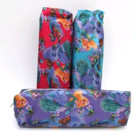 Пенал тканинний Princess, 1 відділення, 19x4x5 см, з поролоном, 2355SFS (В асортименті)