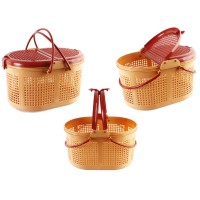 Кошик для пікніка 26×32×46 см