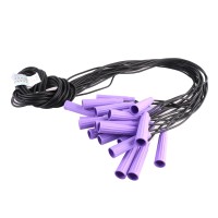 Скакалка гумова, S0024, чорна, 2.8 м