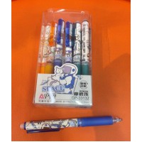 Ручка автоматична дитяча пиши-стирай Aodemei Space, 0.5 мм, синя, 12 шт., 33132-GP