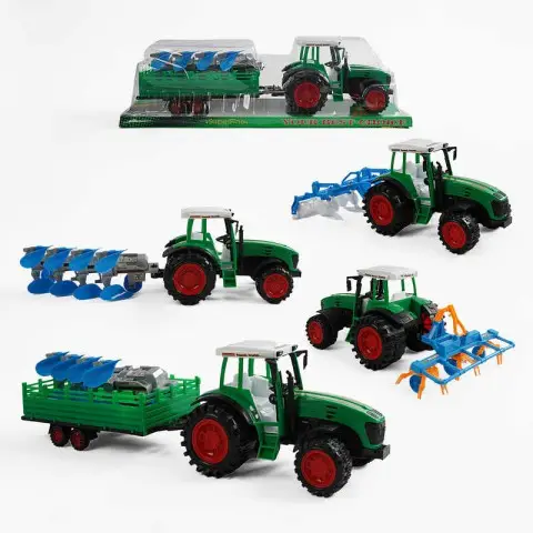 Трактор з причепом інерція навісне обладнання 0488-115/114/106