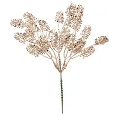 Ветка декоративная Yes! Fun, 28 см, золото, глиттер