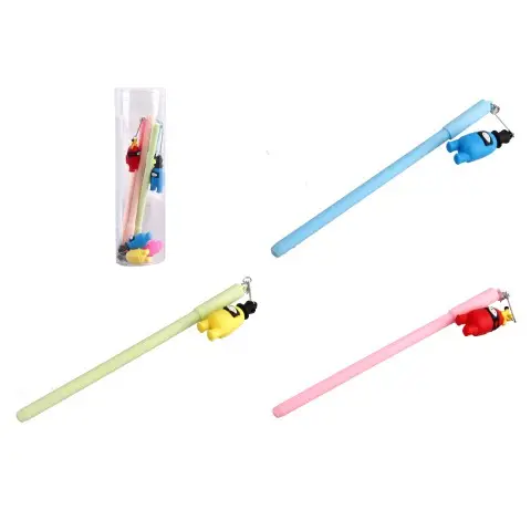 Ручка шариковая на подвеске Among Us, синяя, 6 шт., 2160