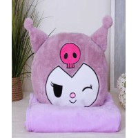 М’яка іграшка, 40 см, плед M18284