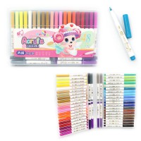 Набір акрилових маркерів Mouse, 48 шт., пластиковий бокс