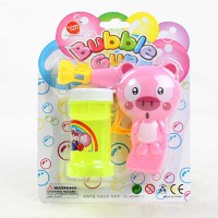 Пістолет з мильними бульбашками Поросятко, механічний, з мильним розчином