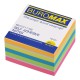 Блок для нотаток з клейким шаром, 75x75 мм, 450 аркушів, неон (В асортименті) BM.2317-98