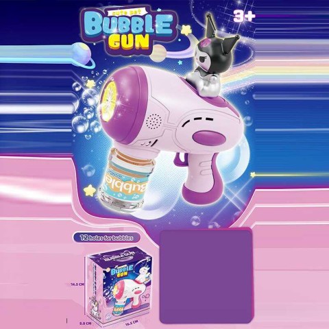 Пістолет мильних бульбашок Куромі, світло, фігурка, 7778G