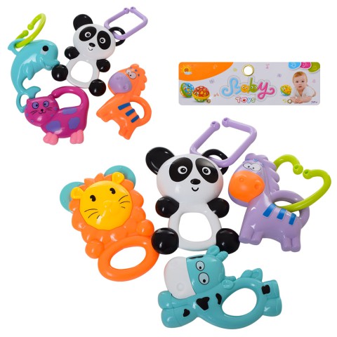 Брязкальце набір K225D1, 4 шт., по 10 см (В асортименті)