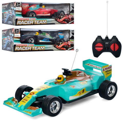 Гоночний болід на радіокеруванні, 20 см, 23.5x14x8 см, 555-336 (В асортименті)