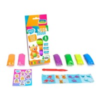 Набір для ліплення з тістом, 6 кольорів Neon, TM Lovin