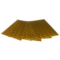 Фоаміран кольоровий, А4, 1.8 мм, 5 аркушів, Жовтий