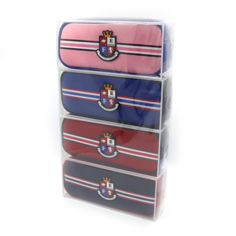 Пенал College, 21x8x3 см, PVC, 0147P (В асортименті)