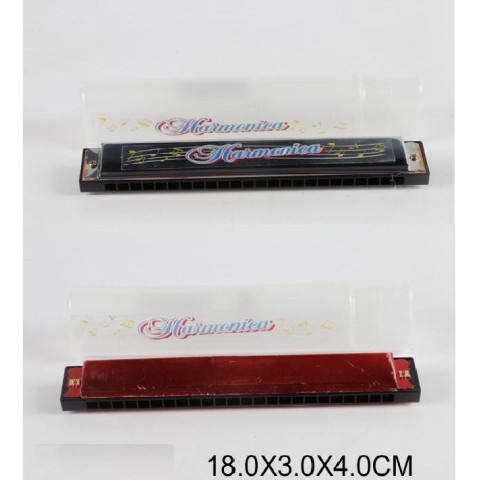 Губна гармошка дитяча у футлярі, 9824K (В асортименті)