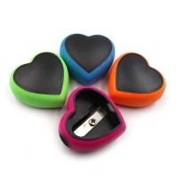 Стругачка дитяча Сердечко, 3.5x3.5x1.5 см, 30 шт., 20169