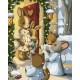 Набір для розпису по номерах Магія колядок, 40x50 см, КНО6551