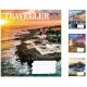 Зошити учнівські 60 аркушів лінія. 1В Traveller 10 шт. в упаковці