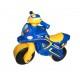 Каталка Doloni-toys Байк Полиция Синий с желтым (0138(9)/570
