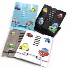 Подставка для книг метал. "Cars" 18*15см,mix, //