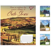 Зошити учнівські 96 аркушів лінія Yes Quaint village, 5 шт. в упаковці