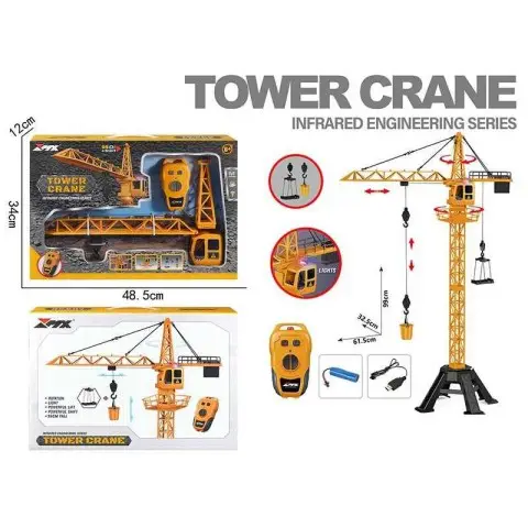 Баштовий кран на радіокеруванні автоматичний підйомний кран Z6826A