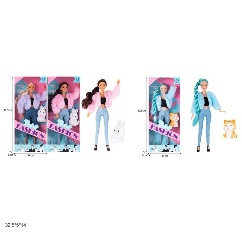 Лялька 29 см з тваринкою (в асортименті) ST55672-5/6