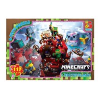 Пазли G-Toys Minecraft, 117 елементів, MC805