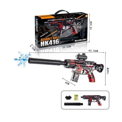 Автомат з глушником, стріляє орбізами, механічний принцип роботи, F328A-3