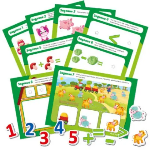Математика на магнітах, Vladi Toys, VT5411-02