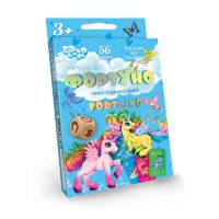 Настільна гра Фортуно Cute Unicorns (українською), Danko Toys
