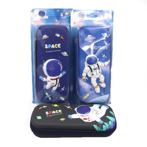 Пенал жорсткий об’ємний Space, 21.5x4x8.5 см, PVC (В асортименті)