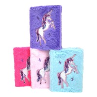 Блокнот пухнастий Єдиноріг А5 80 арк 5126DSCN