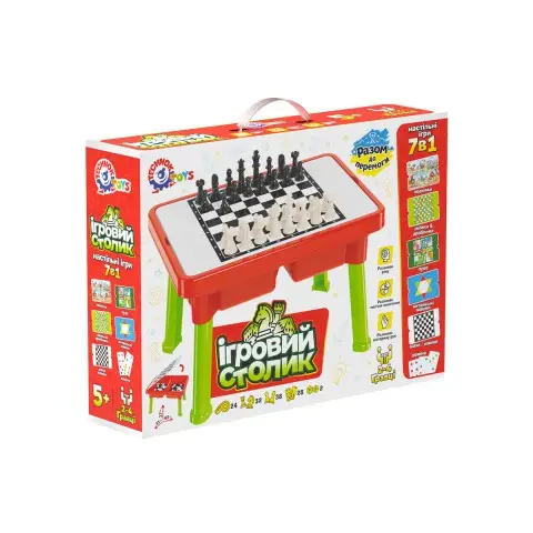 Набір настільних ігор 7в1, ТехноК